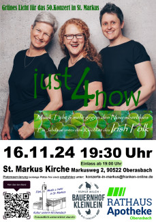 Grünes Licht für das 50. Konzert in St. Markus